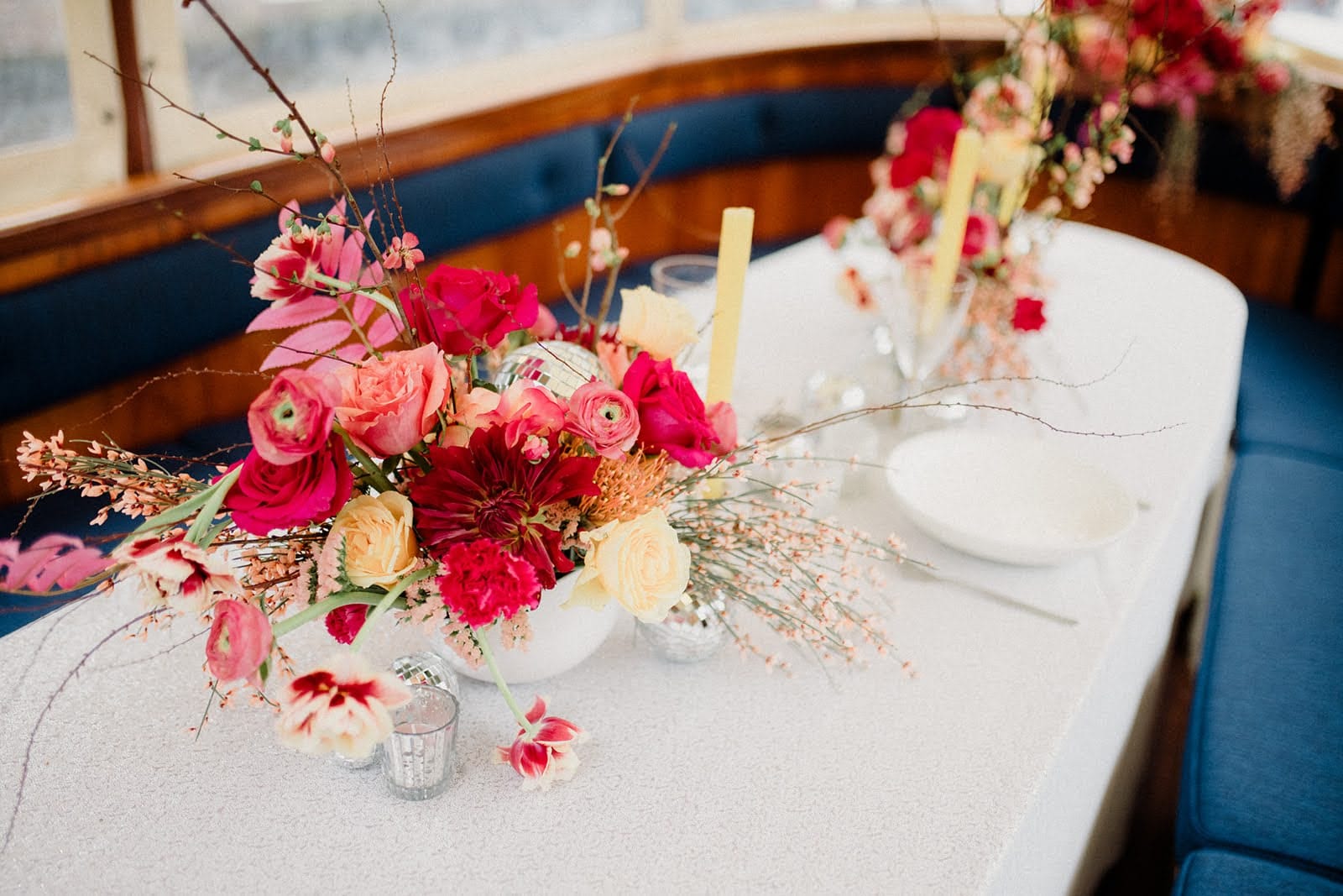 centre de table mariage - Caty Alves Floral Designer