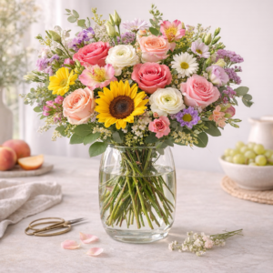 Bouquet de fleurs de saison