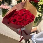 Bouquet roses rouges