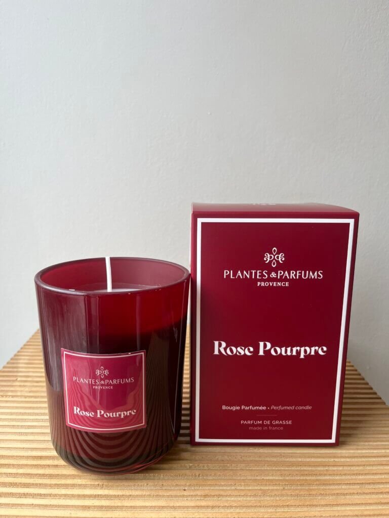 Bougie Rose Pourpre