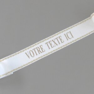 Ruban de Deuil personnalisé